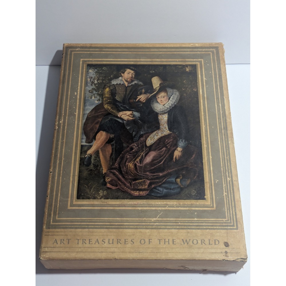 Vintage Art Treasures of the World Portfolio Set Rubens Degas Manet El Greco